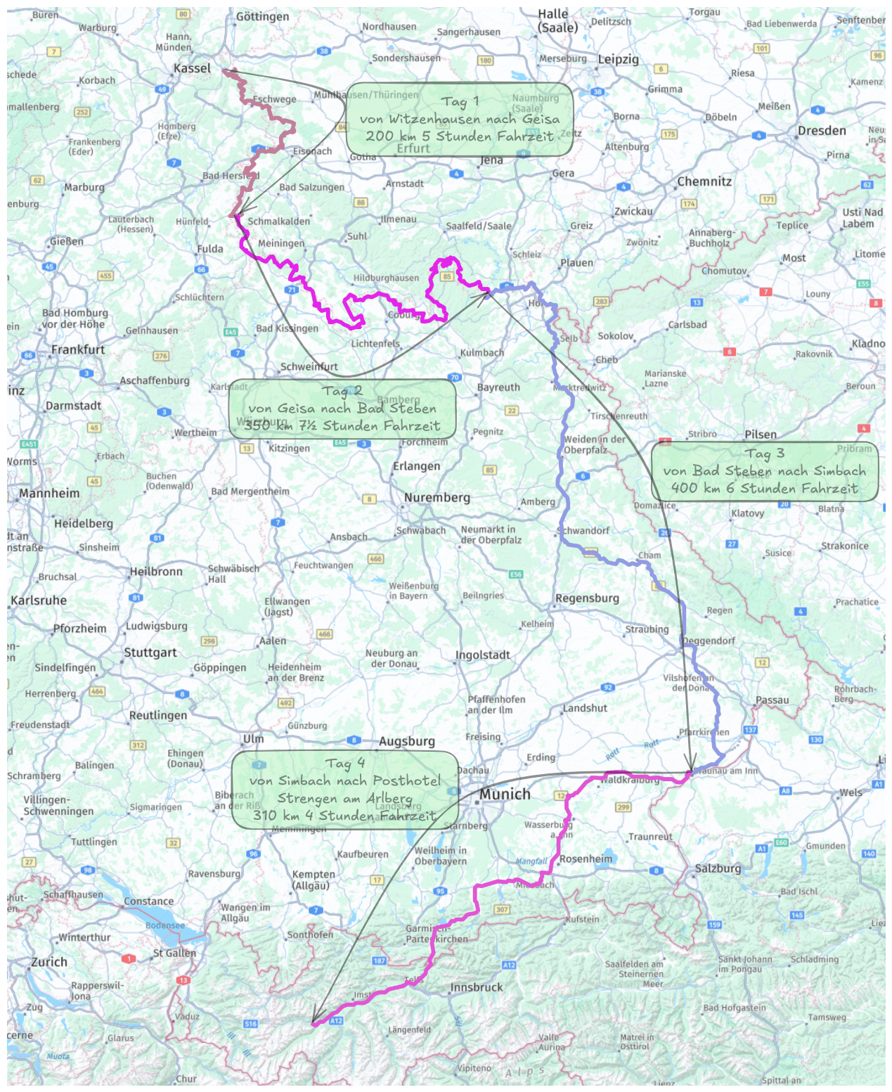 Gesamte Iron Curtain Strecke von Witzenhausen nach Posthotel Strengen in Arlberg.png